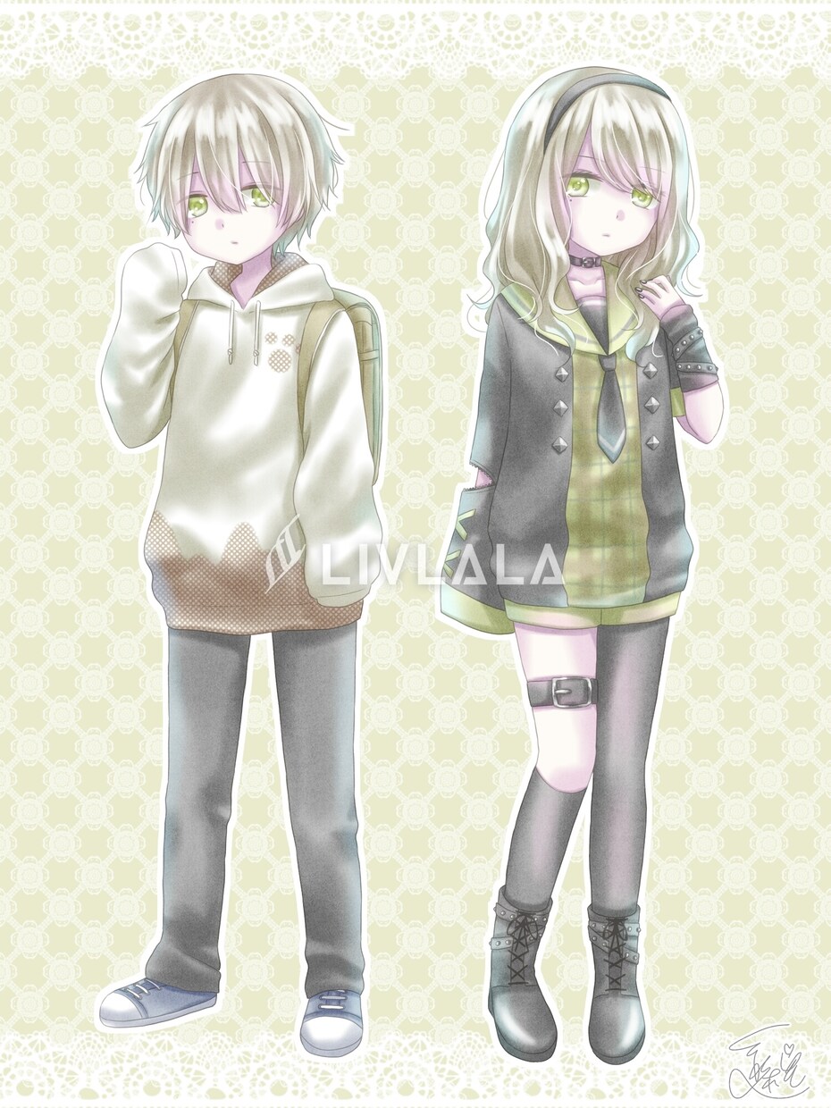 淡い色使いでイラストお描きします ゆめかわや水彩風もお任せください！ イメージ3
