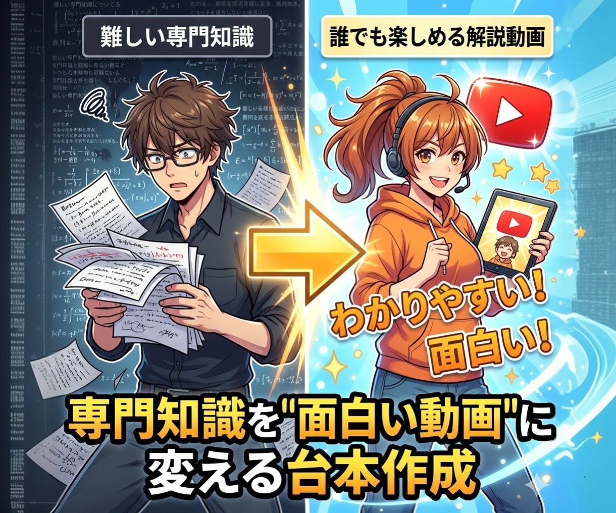 ビジネス系YouTubeの解説動画台本を作成します 専門家チャンネルを伸ばす！視聴者を掴む脚本の作成代行 イメージ2