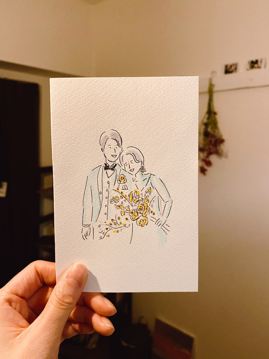 イラスト描いてます 記念日や誕生日の思い出をカタチに残してみませんか？ :D イメージ3