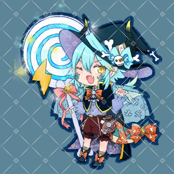 ふんわり可愛いミニキャラを描きます アイコン・立ち絵・グッズ用にも！ イメージ1