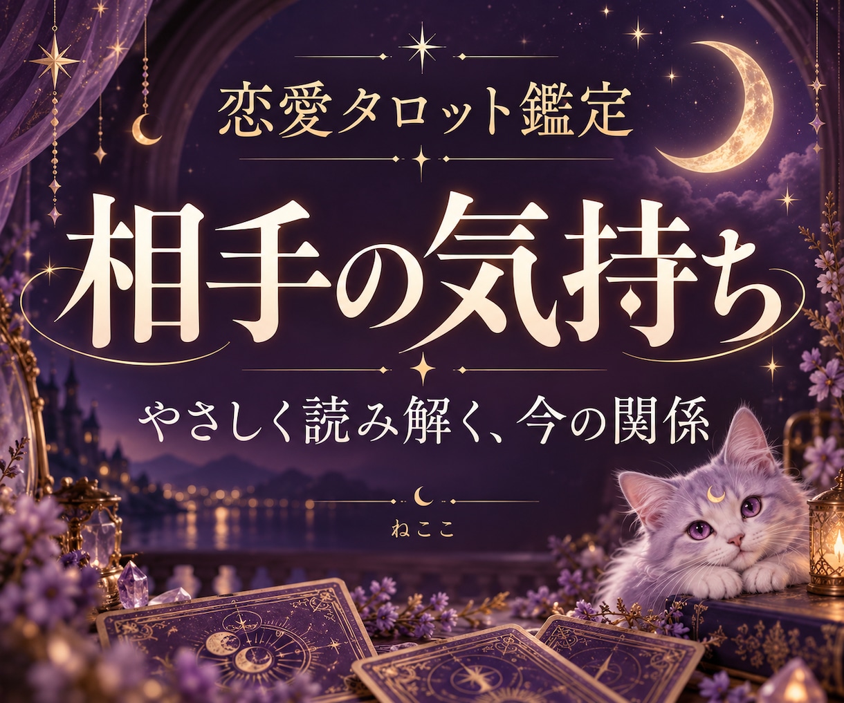 タロットであの人の気持ちを読み解きます そっけない態度や曖昧な関係に悩むあなたへ イメージ1