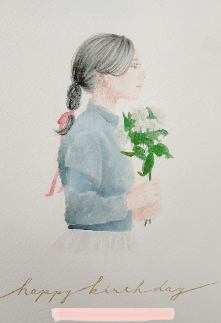 やさしさと愛にあふれた似顔絵を描きます 見る度に心にぽっと灯りがともる似顔絵を・・・。 イメージ2