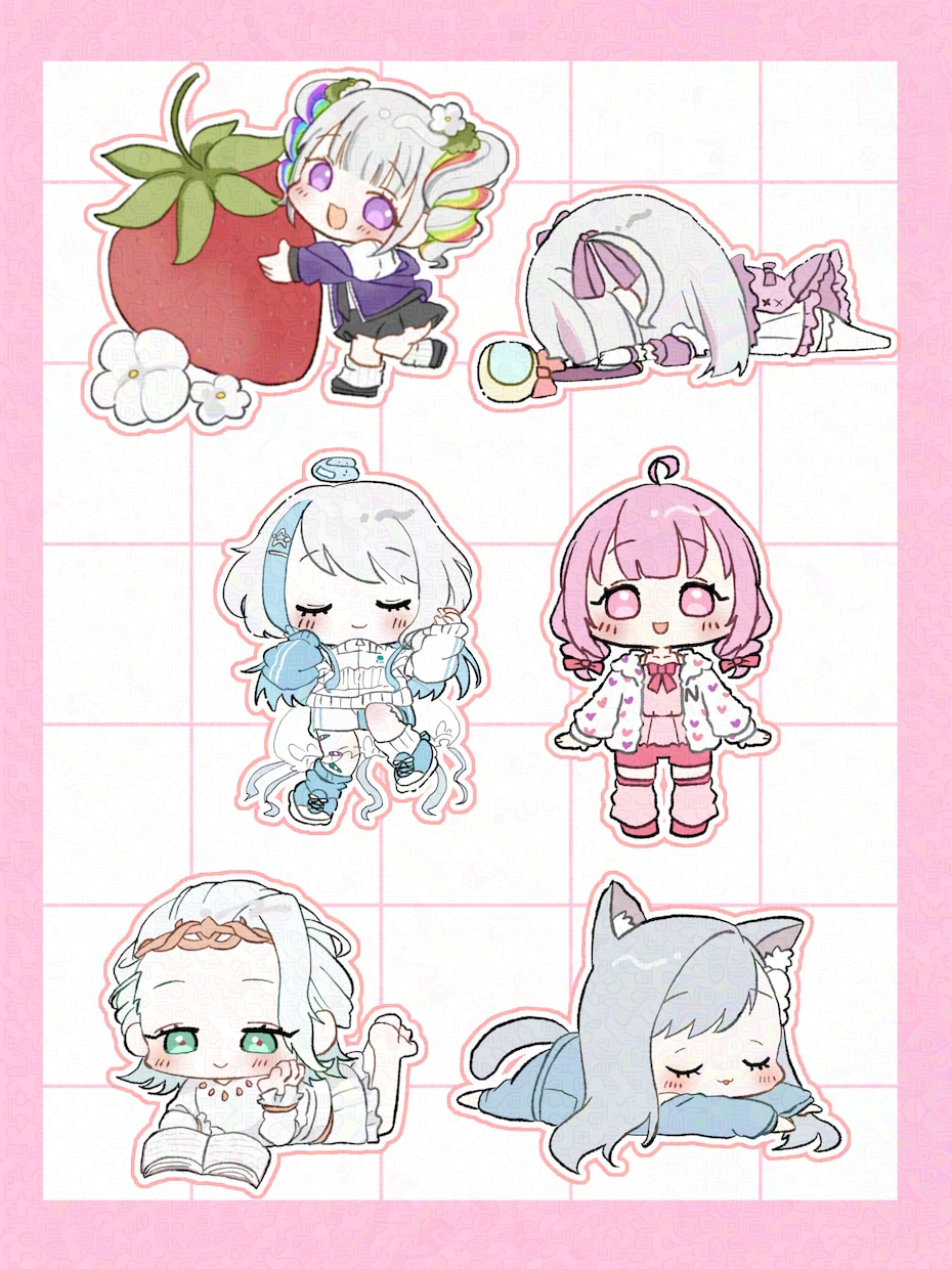 ゆるゆるイラスト描きます ラフでゆるっとしたテイストのイラストになります イメージ3