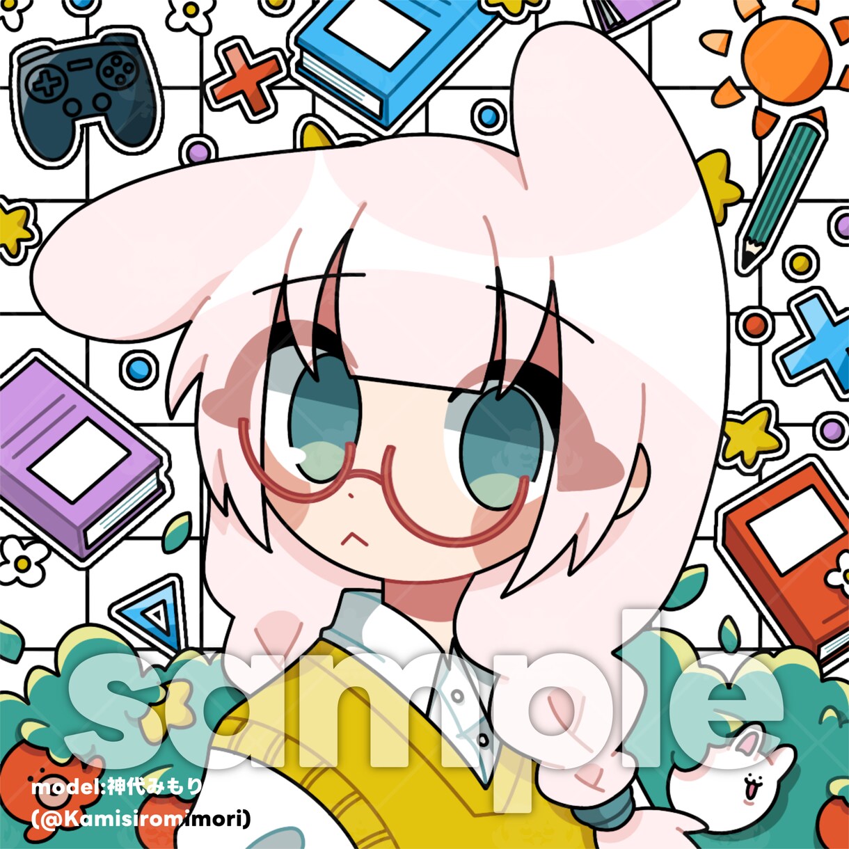 SNSアイコン描きます オリキャラや、配信者さんなど是非ご利用ください！ イメージ3