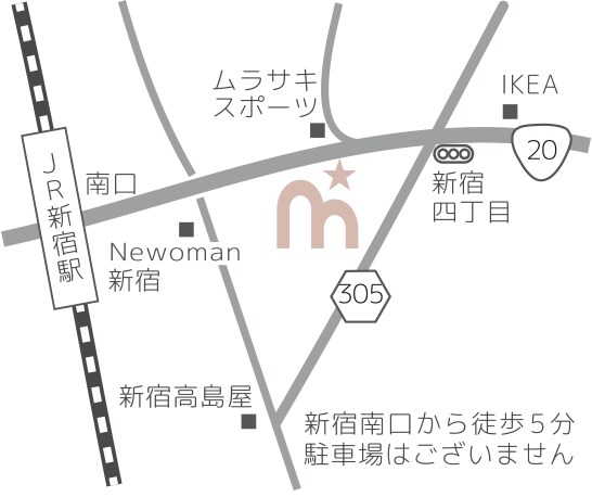 ショップカードにどうぞ。見やすい地図を作ります 立体交差なども、シンプルに分かりやすく表現します イメージ1