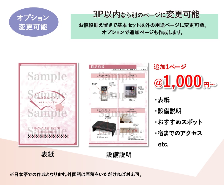 民泊のハウスマニュアルお手伝いします 【AI翻訳】ただいま改正中※しばらくお待ちください イメージ4