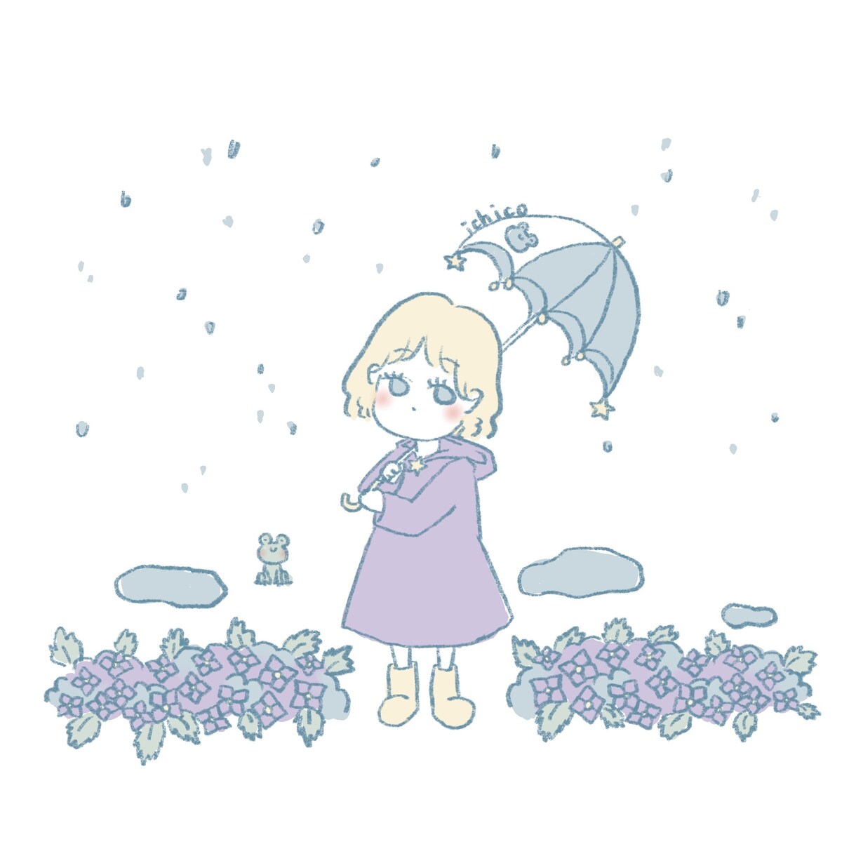 ご自身はもちろんお子様のゆるイラストをお描きします ゆるふわかわいいイラストをお描きします。 イメージ7