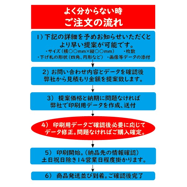 オリジナル箔押し下げ札が150枚から作成できます 箔押し商品タグが150枚15000円 イメージ2