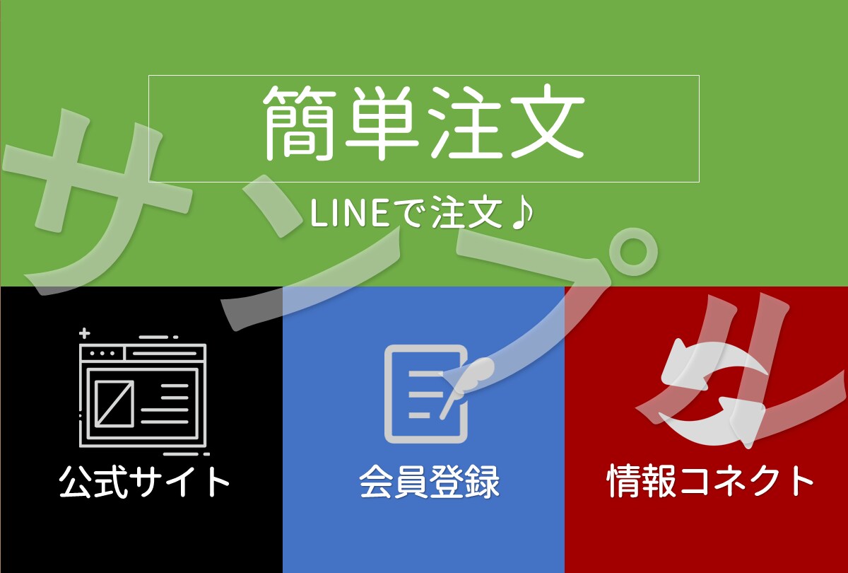 LINE@の素敵なリッチメニューの作成致します リッチなコンテンツを気軽に導入 イメージ2