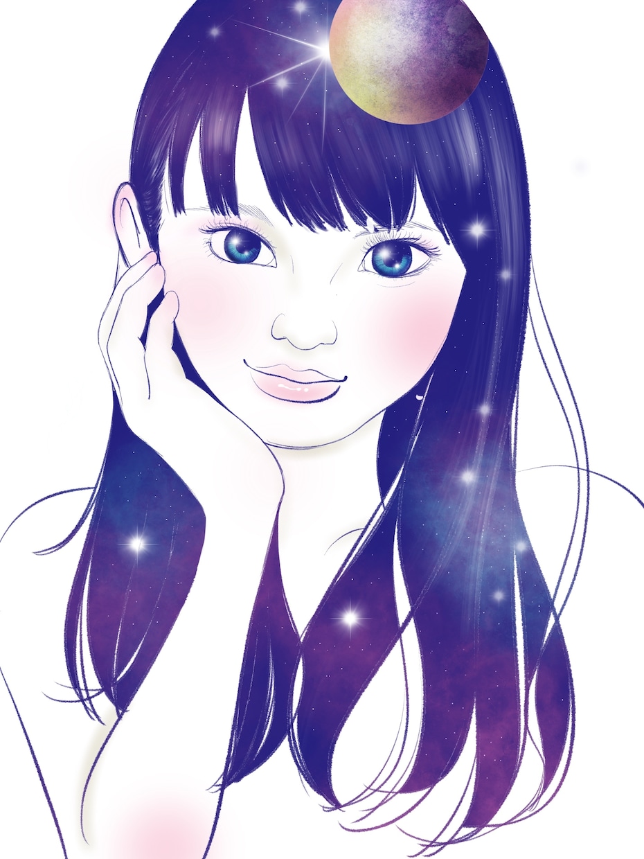 宇宙似顔絵描きます (^-^)特別なプレゼントを贈りたいあなたへ イメージ4