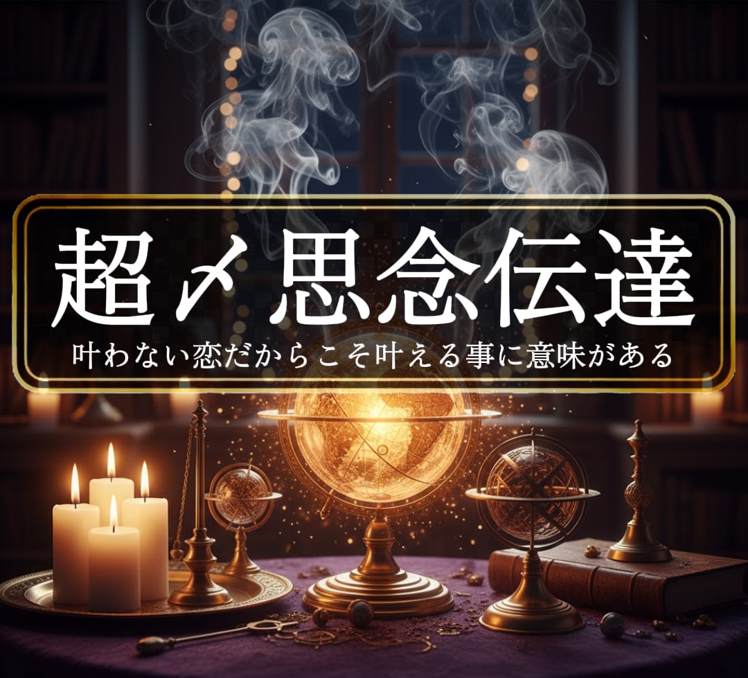 絶望的な片思いが逆転＜超〆思念伝達＞緊急解放します ◆同性愛・音信不通・芸能人相手◆＜ご依頼件数4089件超＞ イメージ1
