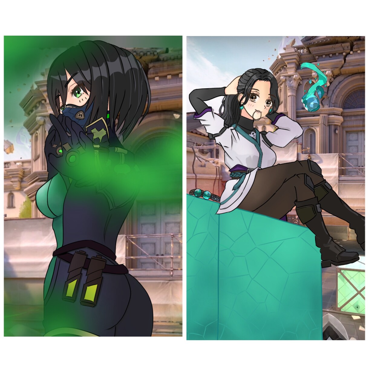 アイコン、ヘッダー、スタンプ描きます デフォルメ〜通常のイラストまでなんでも対応致します。 イメージ6