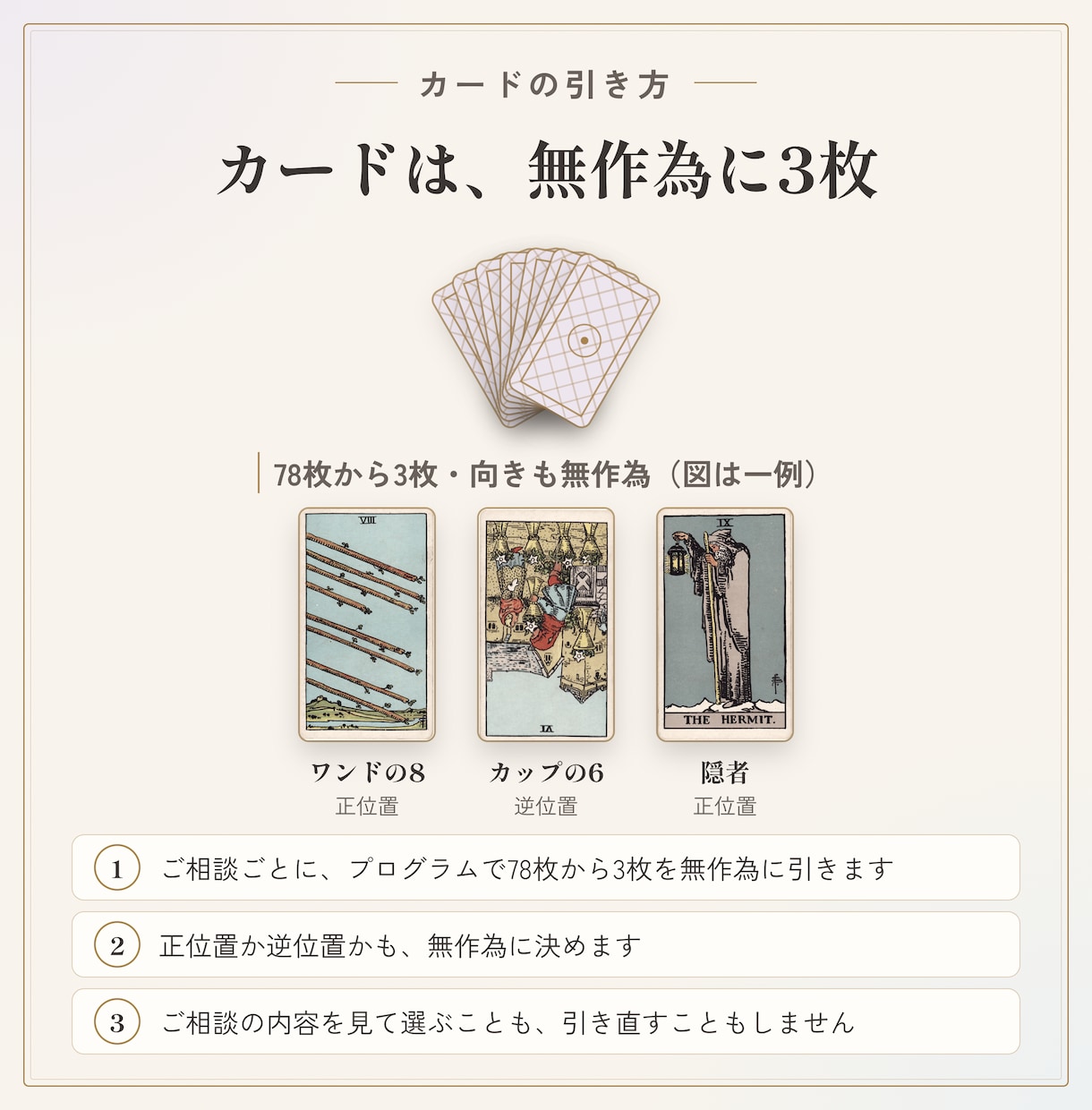 復縁｜別れた彼の本音と次の一手を男性目線で占います 音信不通・既読無視にも。送る文面の例つき2200字以上の手紙 イメージ6
