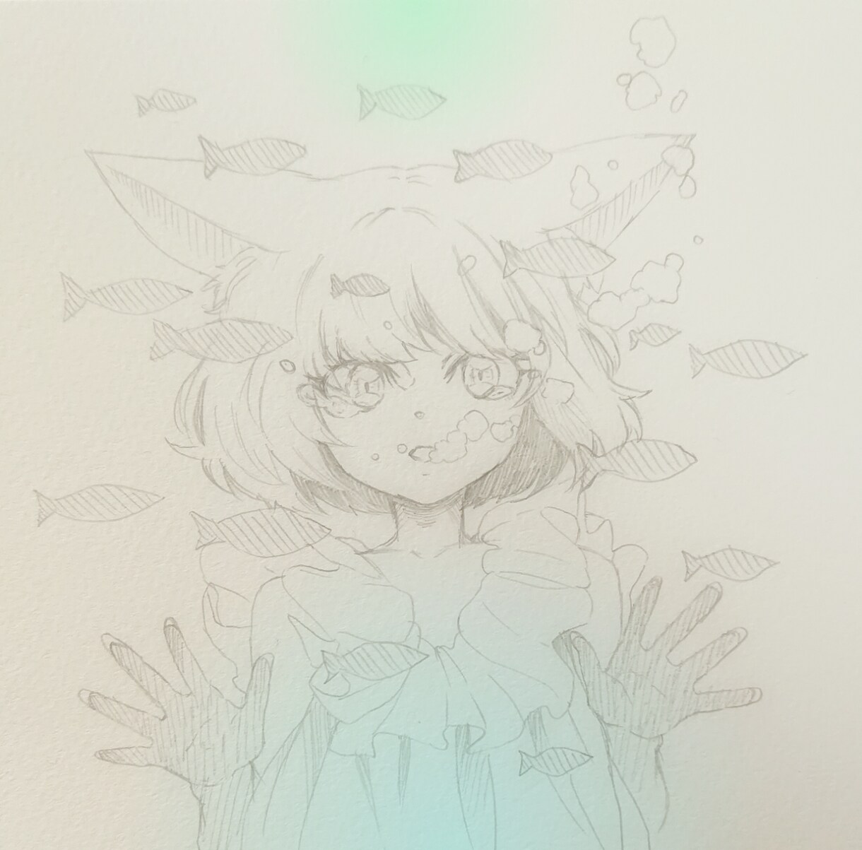 アナログイラスト描きます SNSなどでのアイコンなどにお好きに使ってください イメージ4