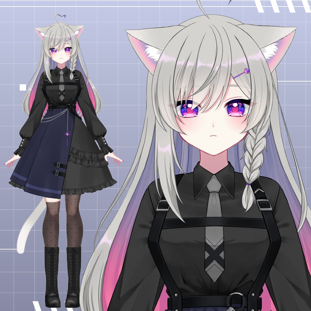 Live2Dキャラデザからモデリングまで制作します 一括制作します♪【Vtuber】【趣味でも】 イメージ7