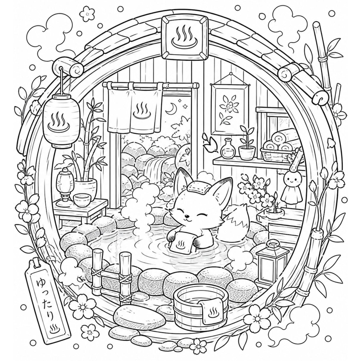 オリジナル塗り絵をオーダーメイドで制作します お子様の知育やプレゼントに！世界に一つの線画イラスト イメージ3