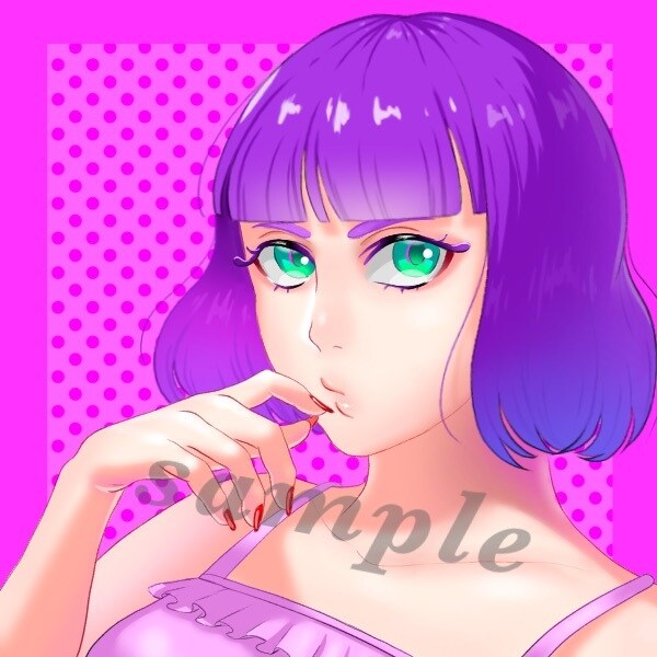 ご要望のSNSアイコン描きます 迅速で丁寧に商品をお届けします。お気軽にご連絡下さい。 イメージ9