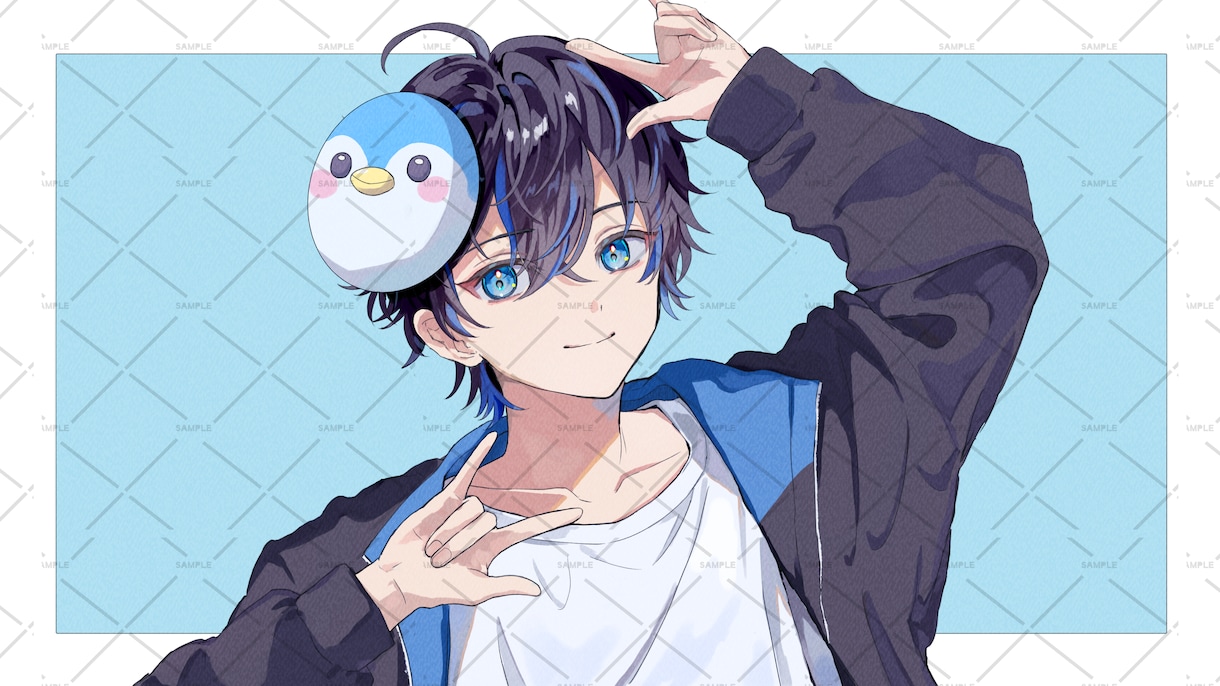 Vtuber立ち絵・MVイラスト描きます 歌ってみたMV・一枚絵・立ち絵等／IRIAM配信者・V様にも イメージ6