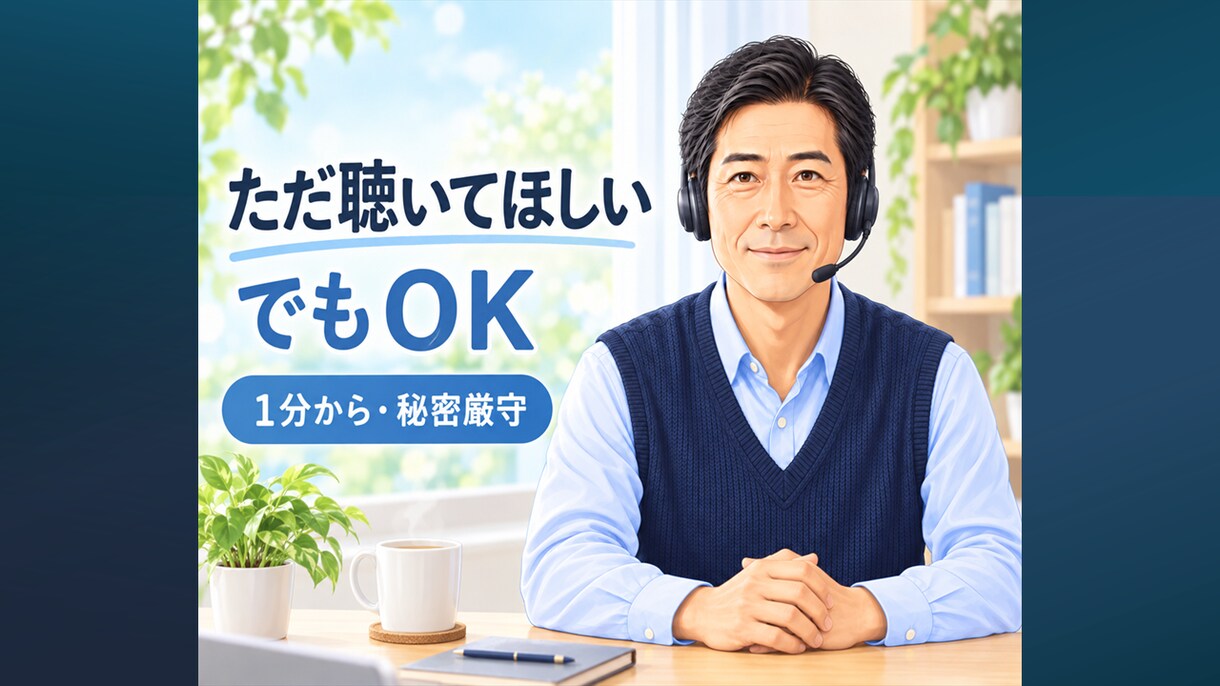 パワハラ・休職・転職の悩みを経験者がお聴きします もう限界…パワハラ休職経験者があなたの本音を聴きます イメージ4