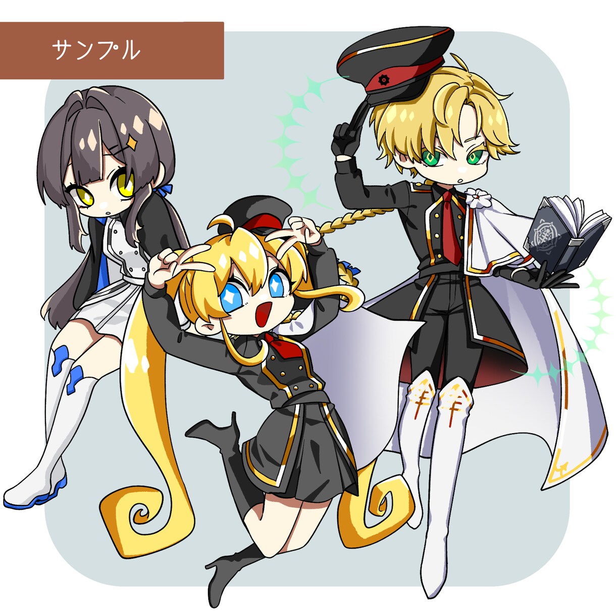 人外デザイン大歓迎！あなたのミニキャラを制作します スポニチ×東方コミケコラボ担当イラストレーターが制作します！ イメージ7