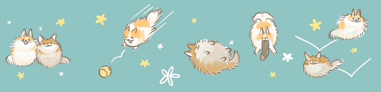 愛犬、愛猫のオリジナルイラスト描きます イラスト調のポップな絵だからグッズを作るのに向いています！ イメージ4