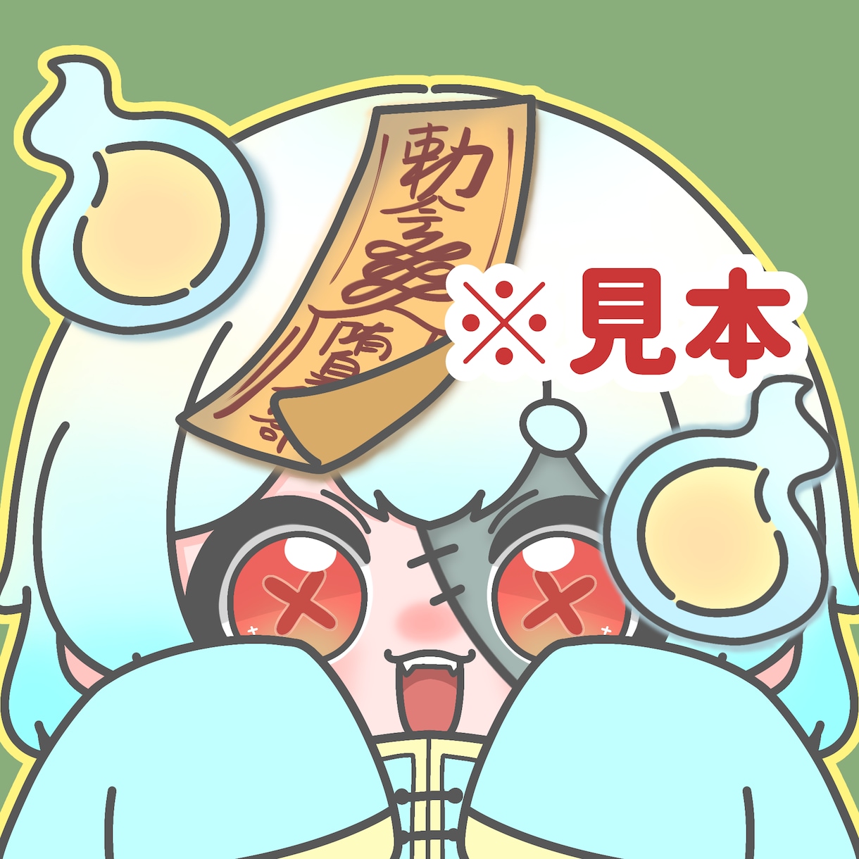 ハロウィンアイコンイラスト描きます まるっと可愛く！貴方を可愛らしく描きます！ イメージ1