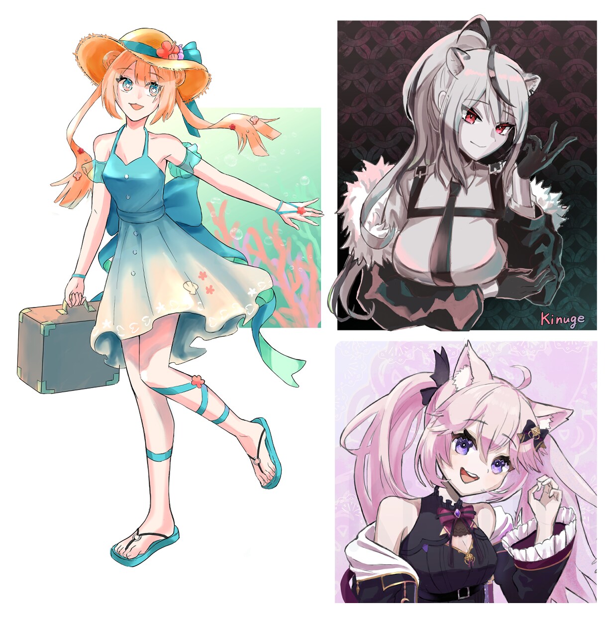 バストアップから全身まで！理想のイラスト描きます Vtuberさん、オリキャラ、TRPGキャラ描きます！ イメージ8