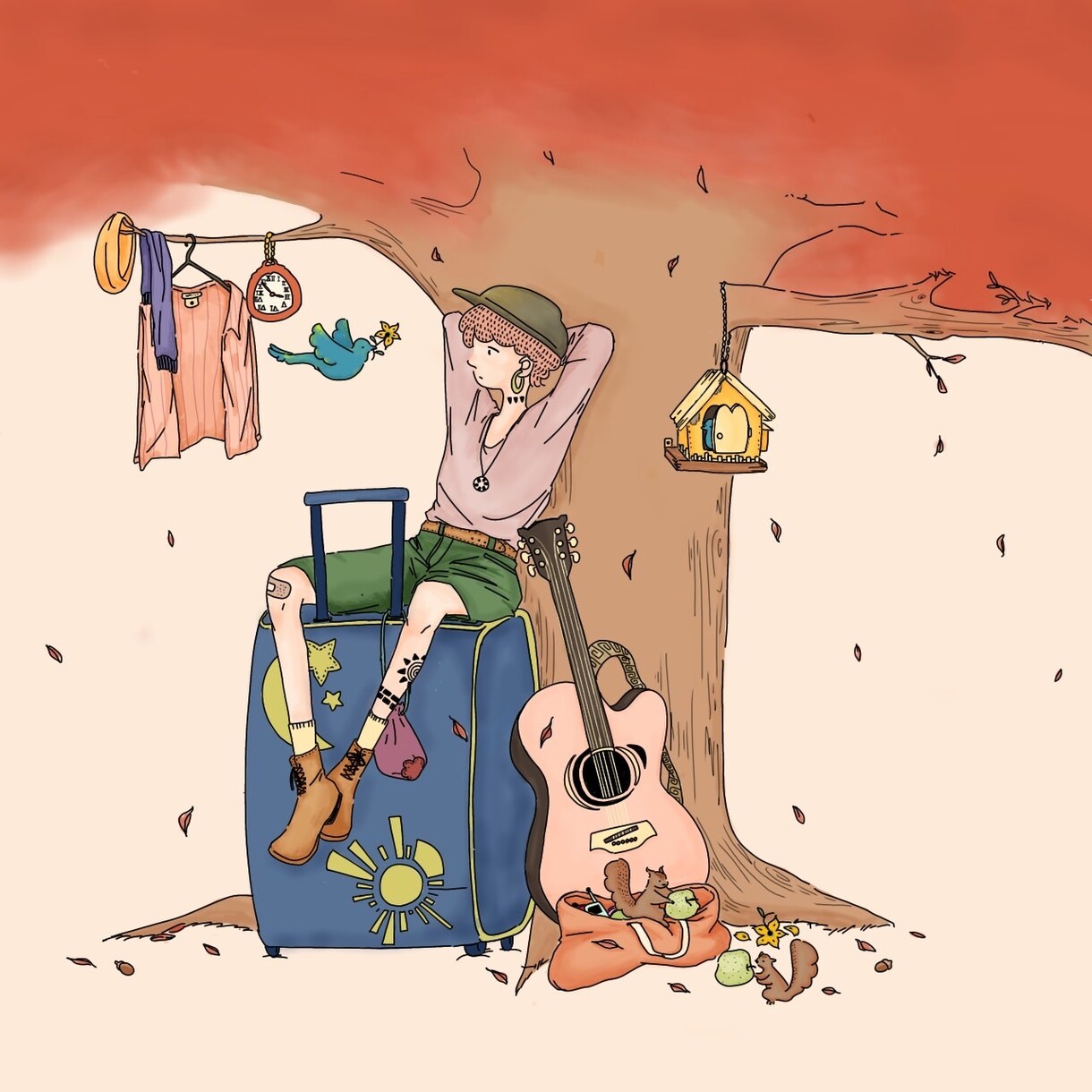 ポップでかわいい絵を描きます SNSアイコンや挿絵など用途に合わせたオリジナルイラスト イメージ5
