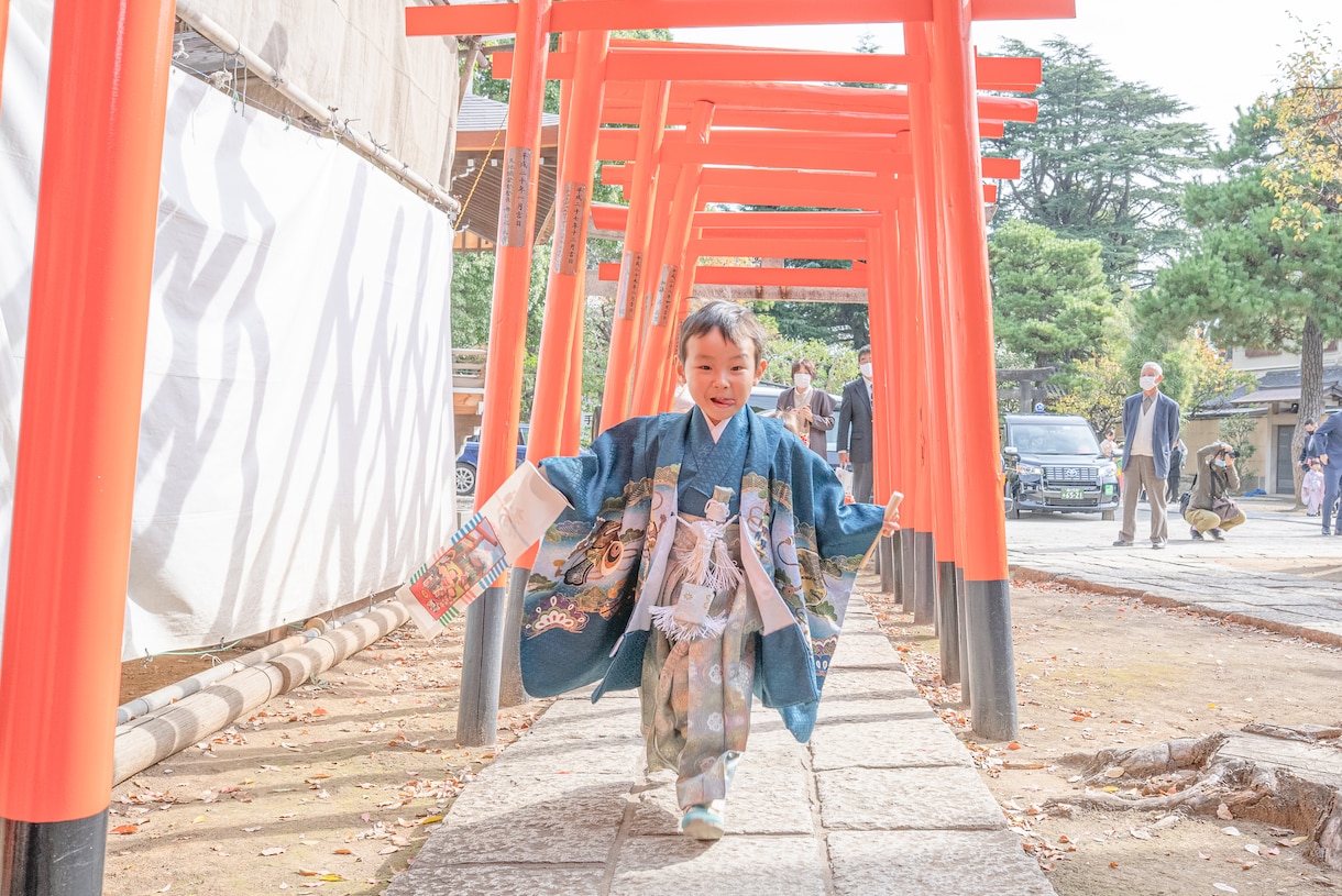 多摩地域で七五三・お宮参りを出張撮影します 撮影歴13年！多摩地域でご家族の自然な笑顔を残します イメージ5