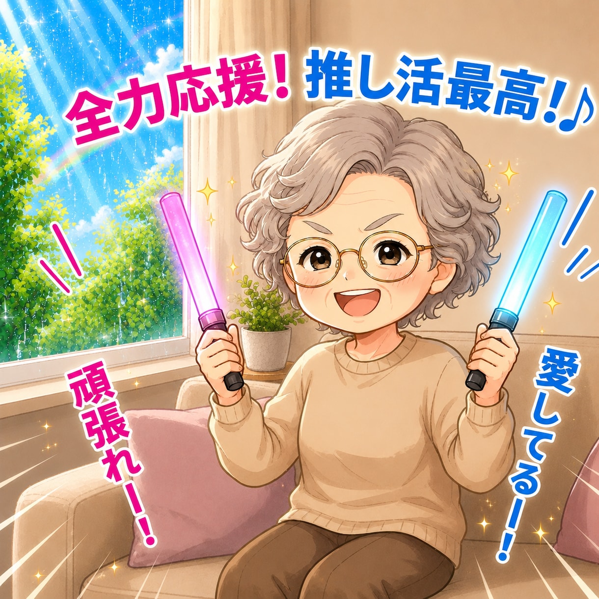 語って ⸜(ˊᗜˋ)⸝推しの愛。全力で受け止めます 布教・愚痴・あるある話、なんでも聞くよ～。１分からでもOK イメージ3