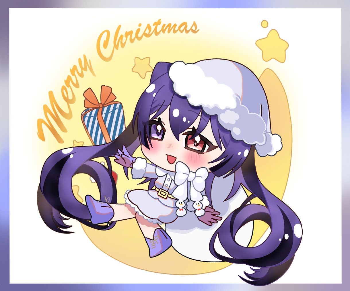 商用OKクリスマス量産イラスト作成をします 商用OKのためIRIAMのギフトにもおすすめ! イメージ3