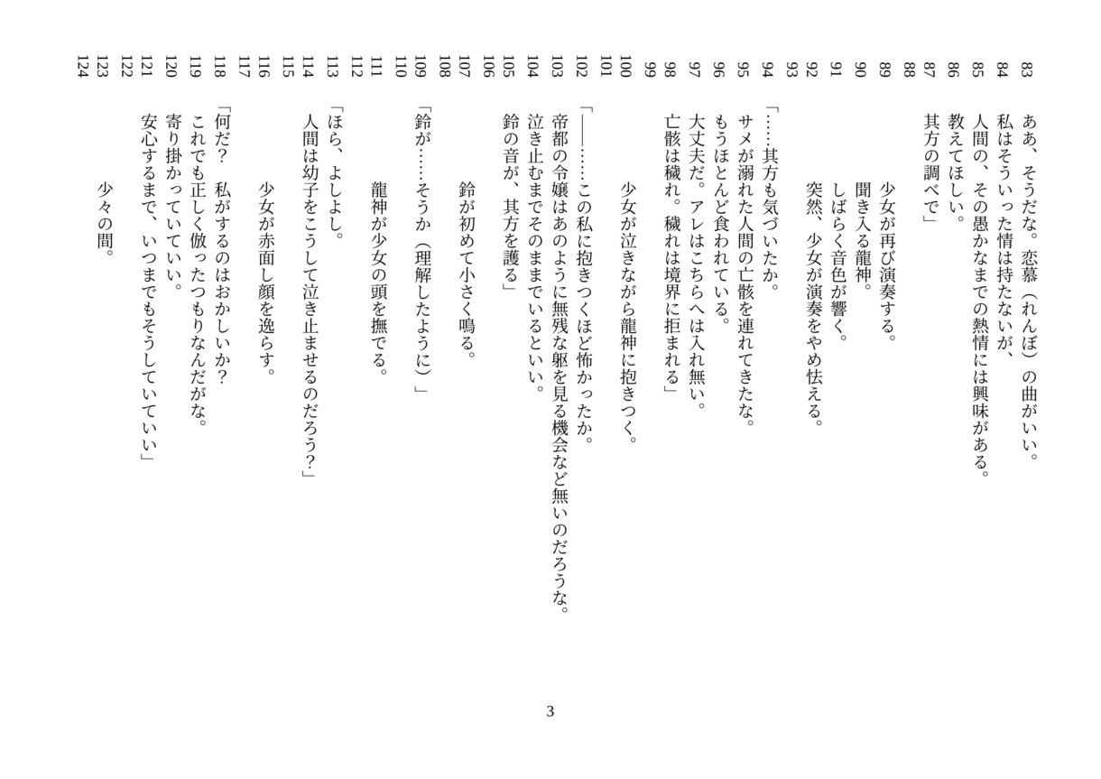 音声作品の台本書きます 個性的なシチュエーションボイス、ボイスドラマ如何ですか？ イメージ4