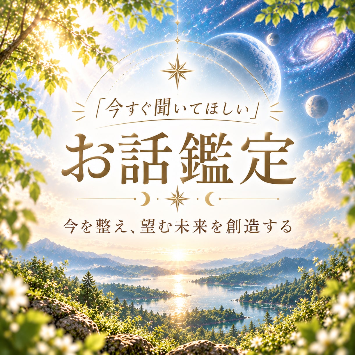 今すぐ聞いて！お話をお聞きしながら鑑定致します 数分OK♪ 気持ちの整理/癒し/気付きを届けるリーディング イメージ1