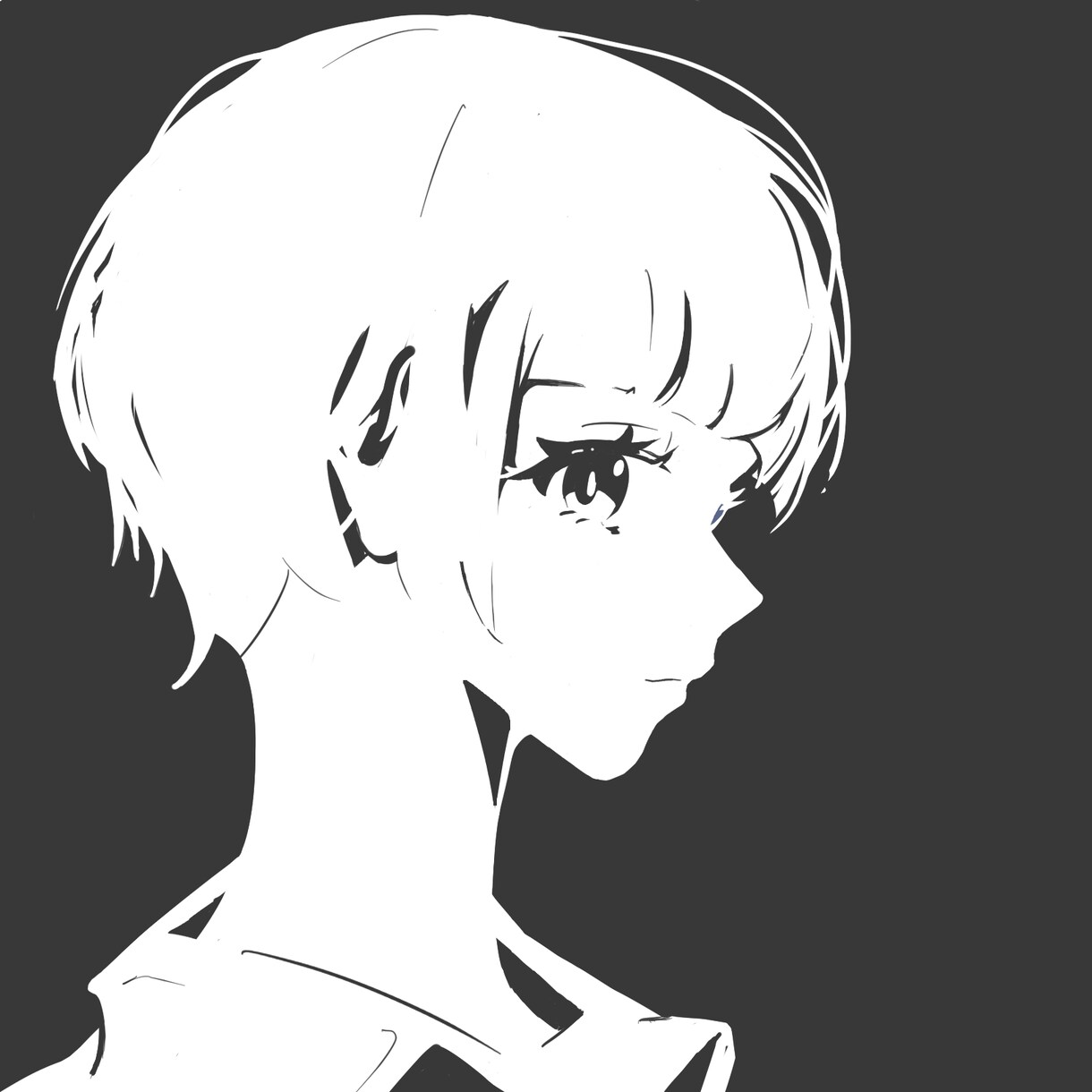 モノクロイラスト描きます オリジナル/イラスト/モノクロ/デザイン イメージ1