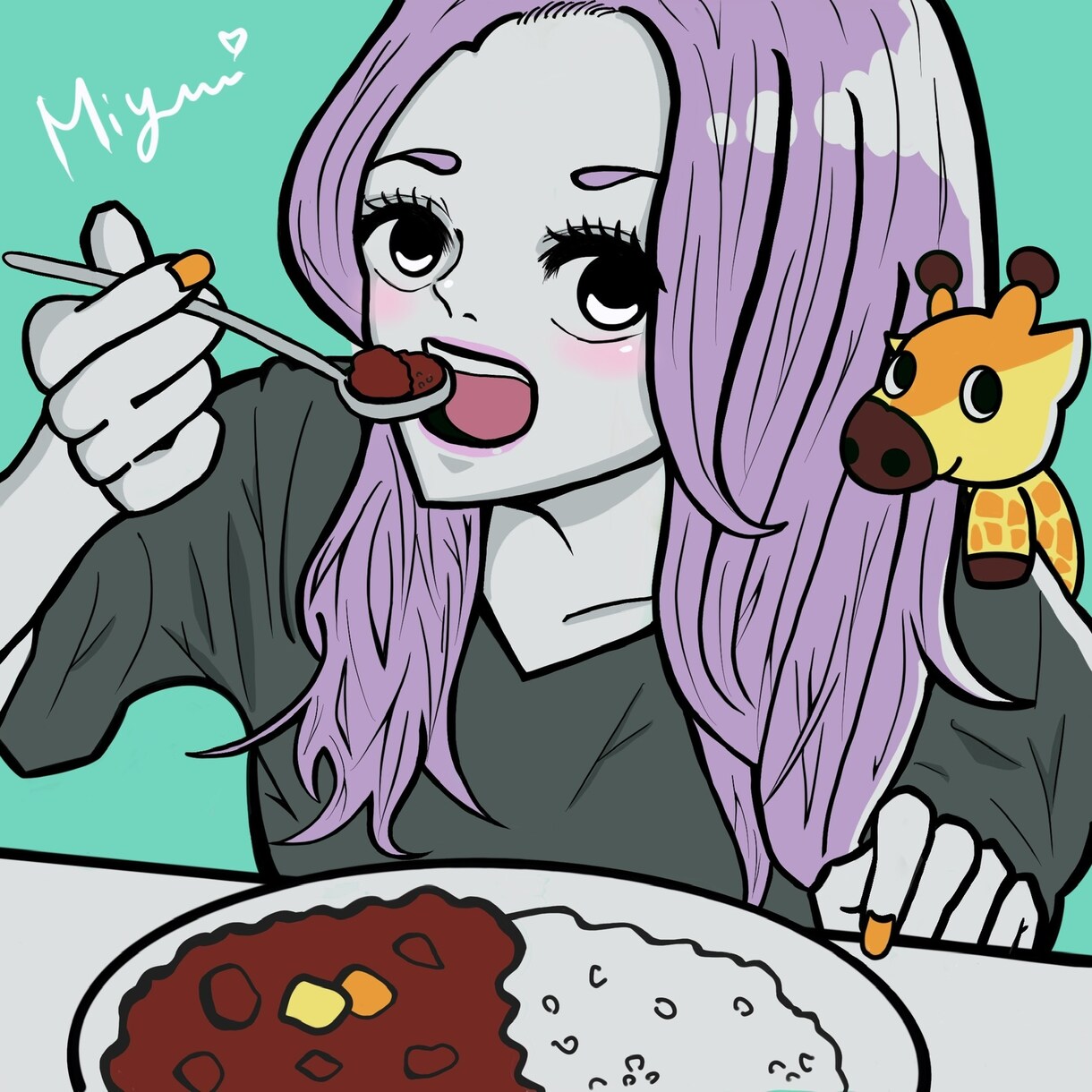 ポップで可愛い人物イラストを作成します アイコンイラストから思い出の写真のイラストまで作成します♪ イメージ3