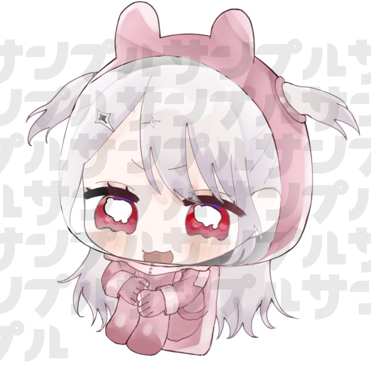 可愛いデフォルメの量産型宇宙服のイラスト描きます 自固定キャラクターで色んなver.のイラストが欲しい方にぜひ イメージ4