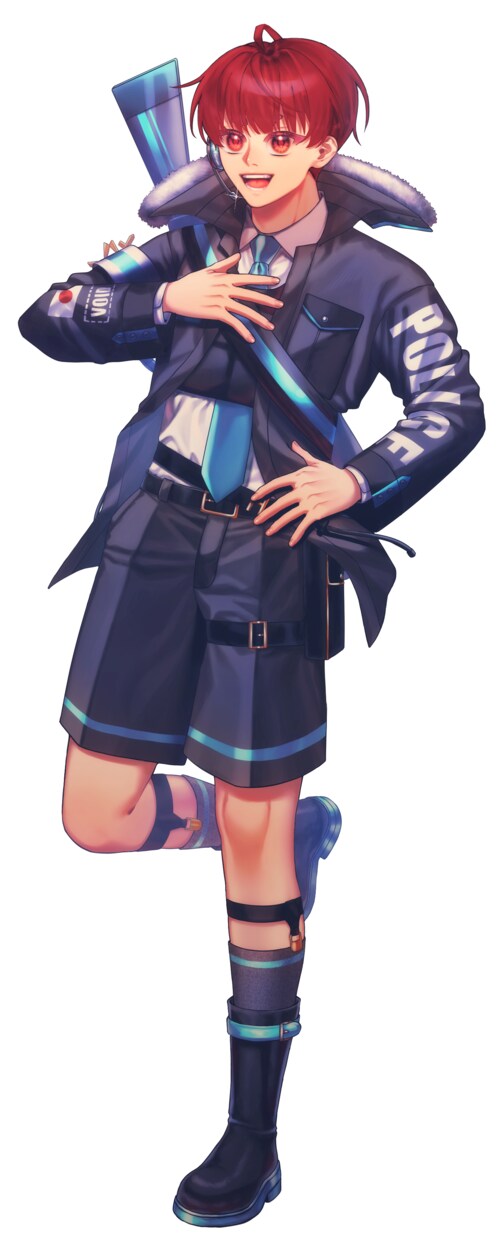 TRPG・配信向けの立ち絵を制作いたします 10～20代の男性キャラクターを得意としております イメージ5