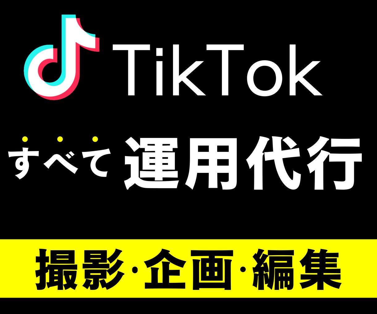 全て込み込み　すべてのTikTok運用を行います ココナラ初の【結果にこだわった運用】 イメージ1