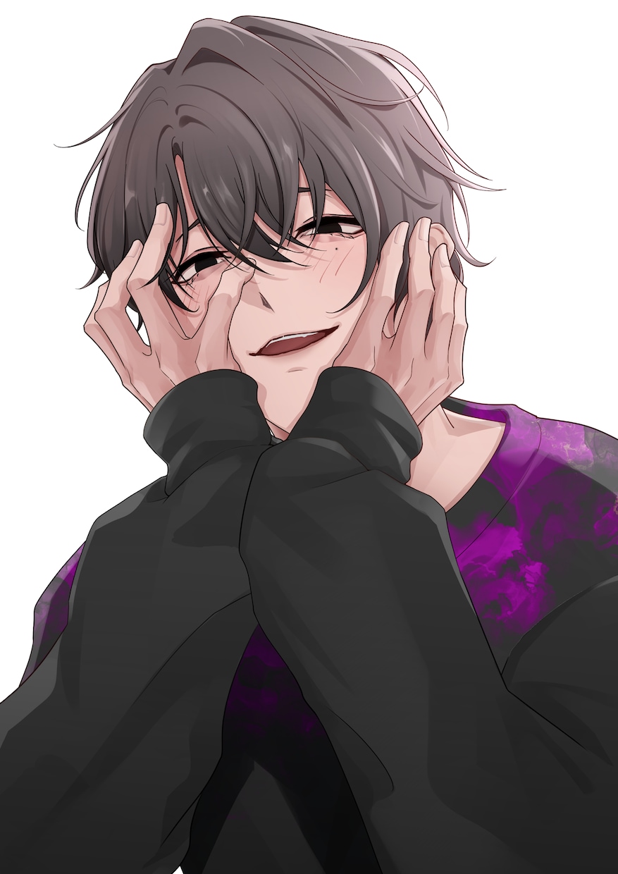 ご相談だけでも◎魅力的な男性イラスト制作承ります サムネイルや立ち絵など、ご希望に合わせて丁寧に制作します イメージ7