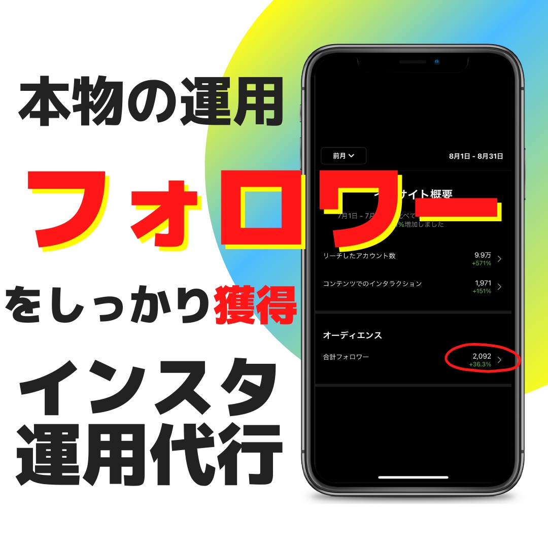 本物のフォロワーを1ヶ月間増やし続けます 初動一気に勢いをつけたい方必見です。 イメージ1