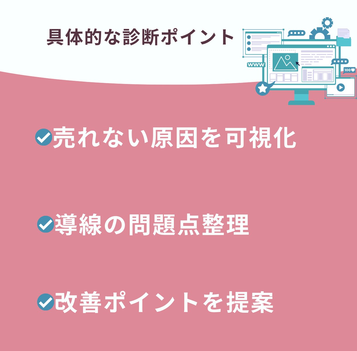 売上につながるLINE導線診断します LINE公式構築前に売上導線を整えます イメージ2