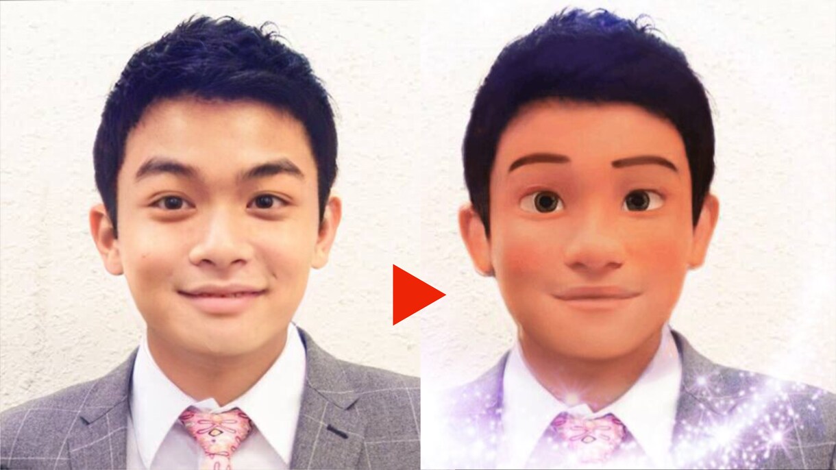アバターに最適♩3D似顔絵を作成します ただいま先着10名様につき特価500円値引き！（1500円） イメージ6
