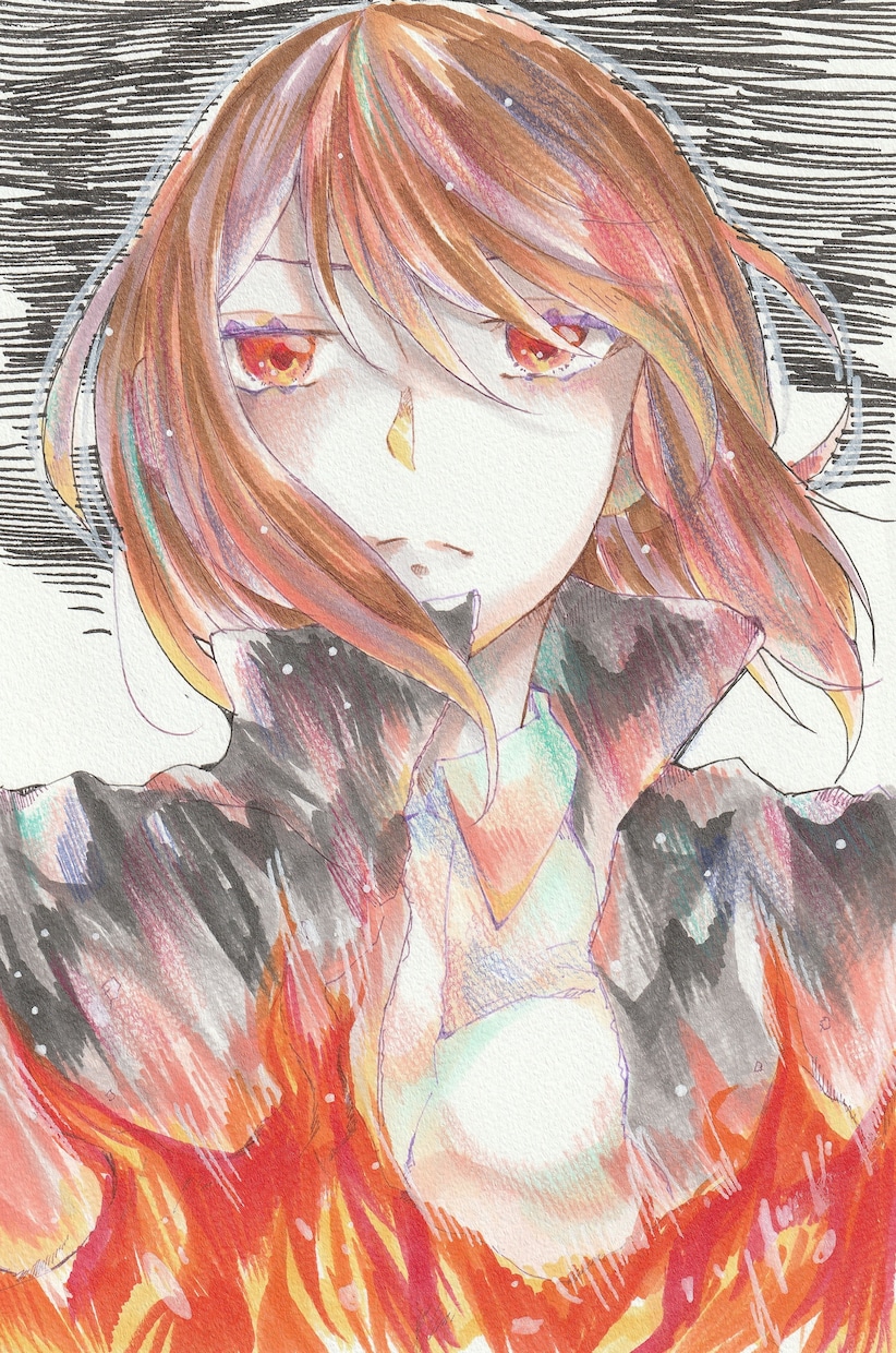 鮮やかな色で世界観を形に！対話で理想を描き出します 言葉のキャッチボールでつくる、世界にひとつの手描きイラスト イメージ1