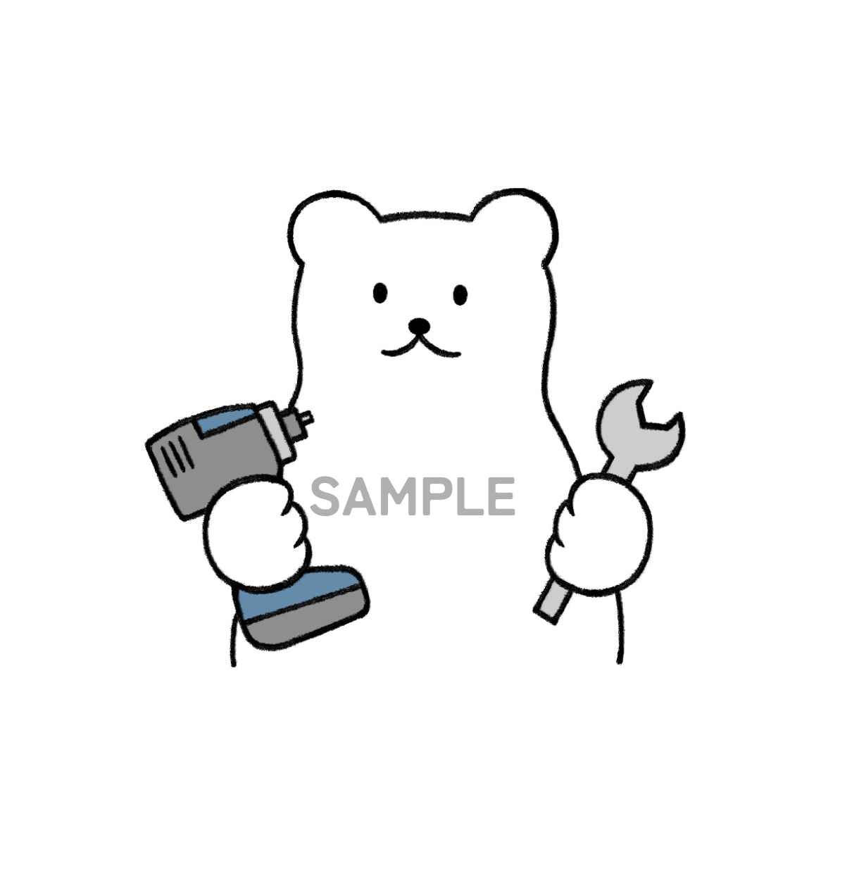 SNS等で使えるほっこり動物アイコン作成します SNSやyoutubeなどのトレードマークに！ イメージ3