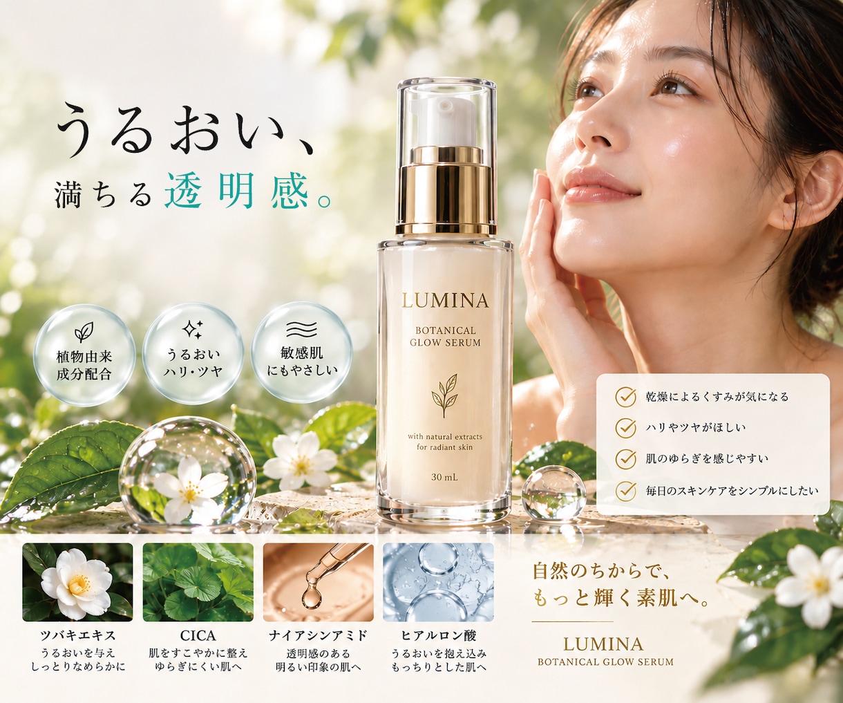 プロがEC・SNSの商品広告画像を制作します デザイン歴30年以上｜AI活用×プロの仕上げ イメージ1
