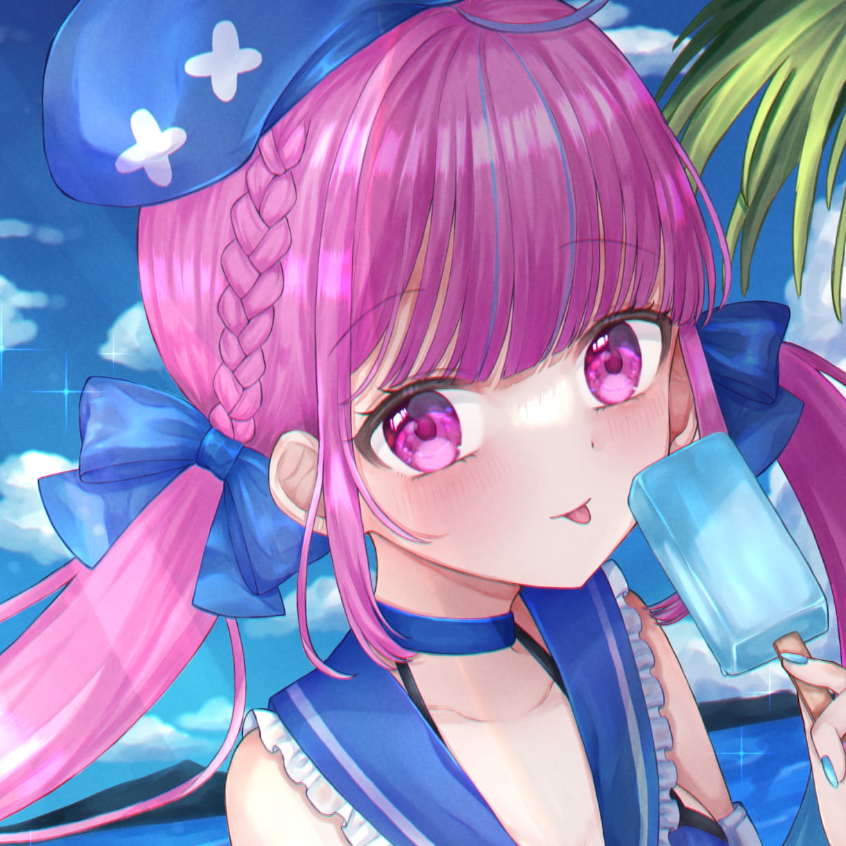 立ち絵、アイコン、1枚絵などイラストお描きします アイコン、ヘッダーなど女の子のイラスト描きます！ イメージ3