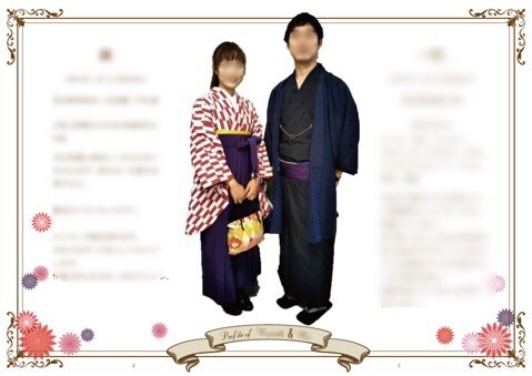 結婚式プロフィールブックが簡単に作れます 神前式にも！テンプレートをWordでお渡しします。 イメージ9
