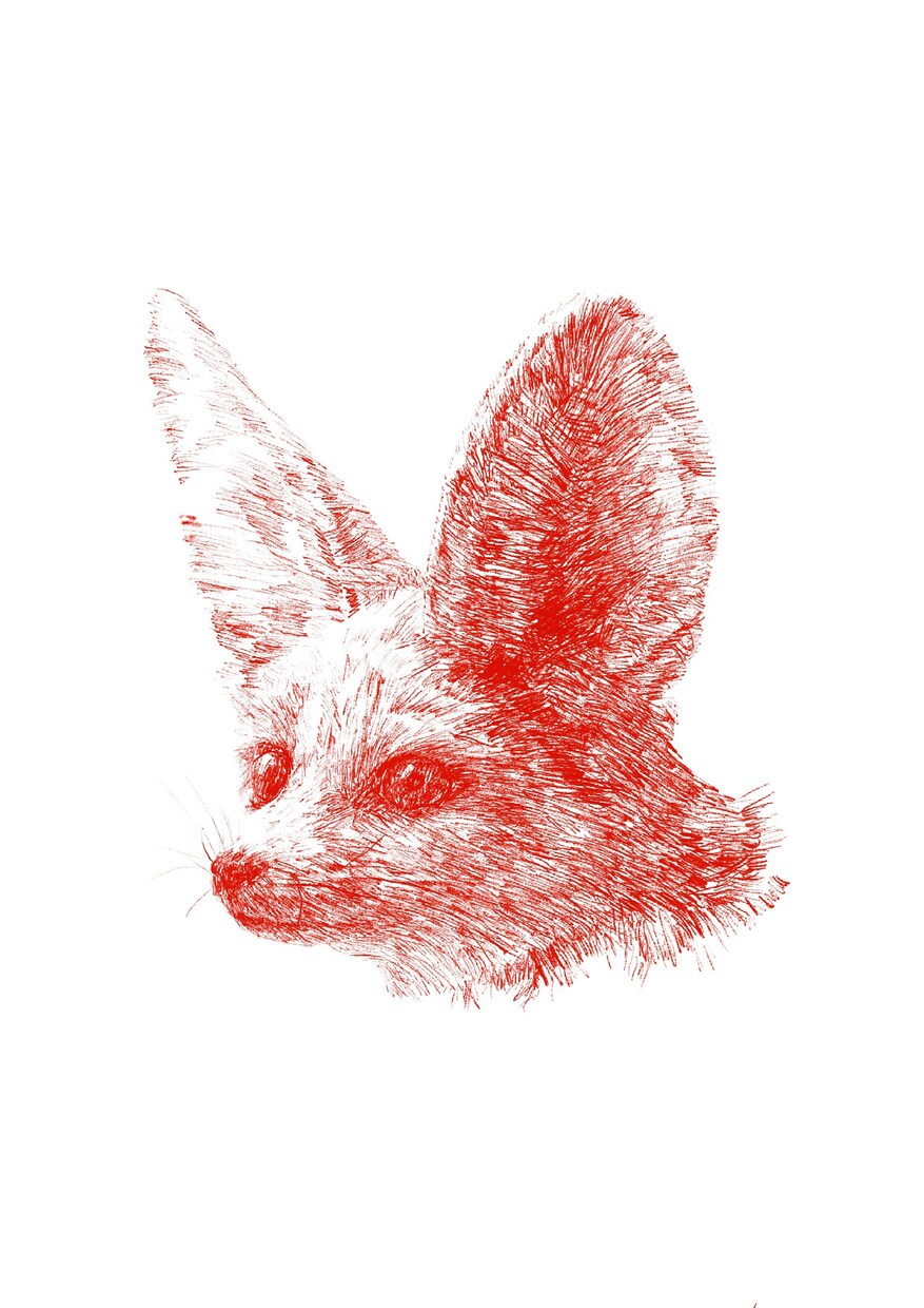 インテリア合うお洒落なペン画描きます インテリアにぴったりなお洒落な動物のペン画お描きけします。 イメージ2