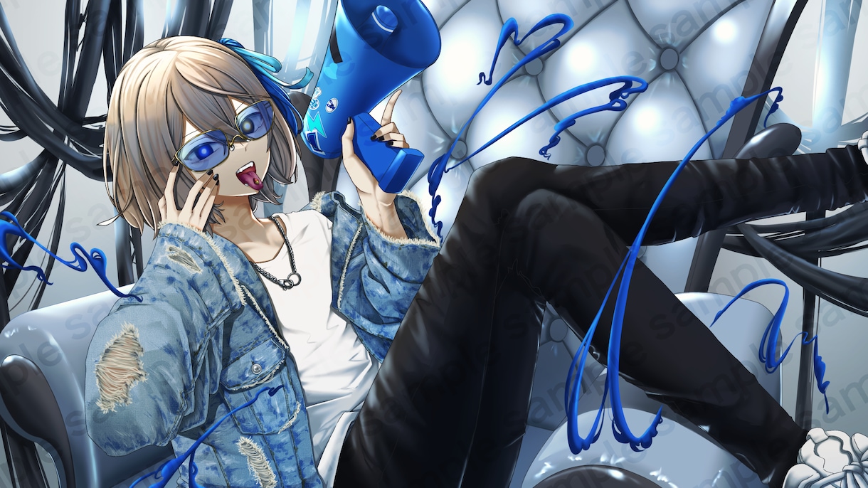 お好みのイラストお描きします アイコン、サムネイル、MVイラスト、キャラクターデザインなど イメージ5