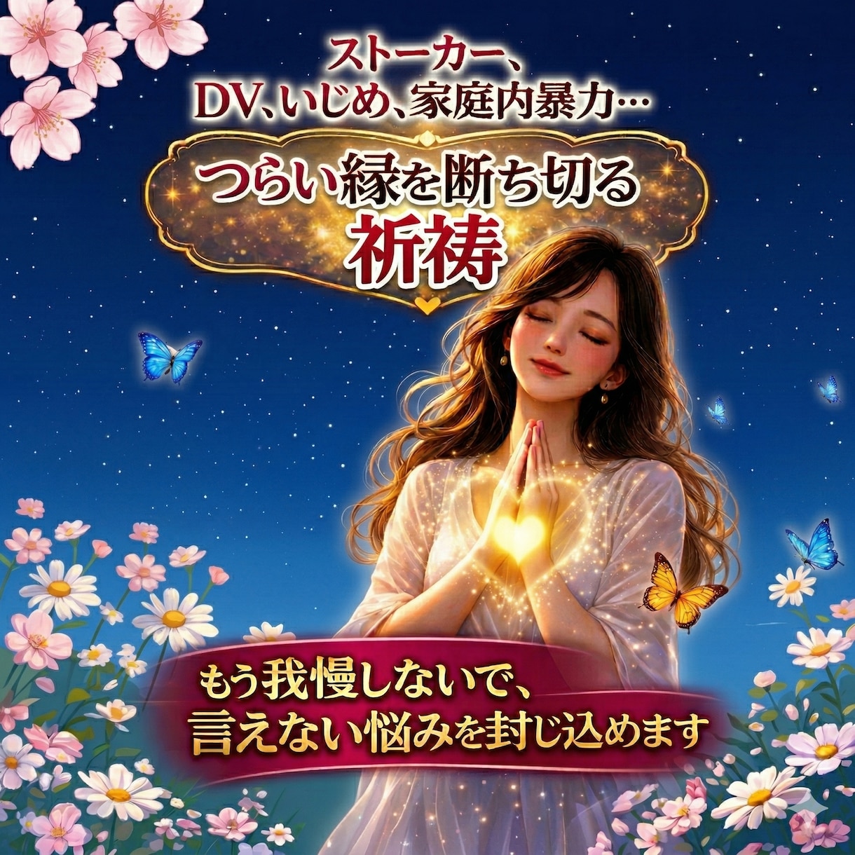 強力縁切り祈祷・あなたを苦しめている縁を遠ざけます 7日間連続祈祷！いじめ・ストーカー・ＤＶ問題を消滅します！ イメージ2